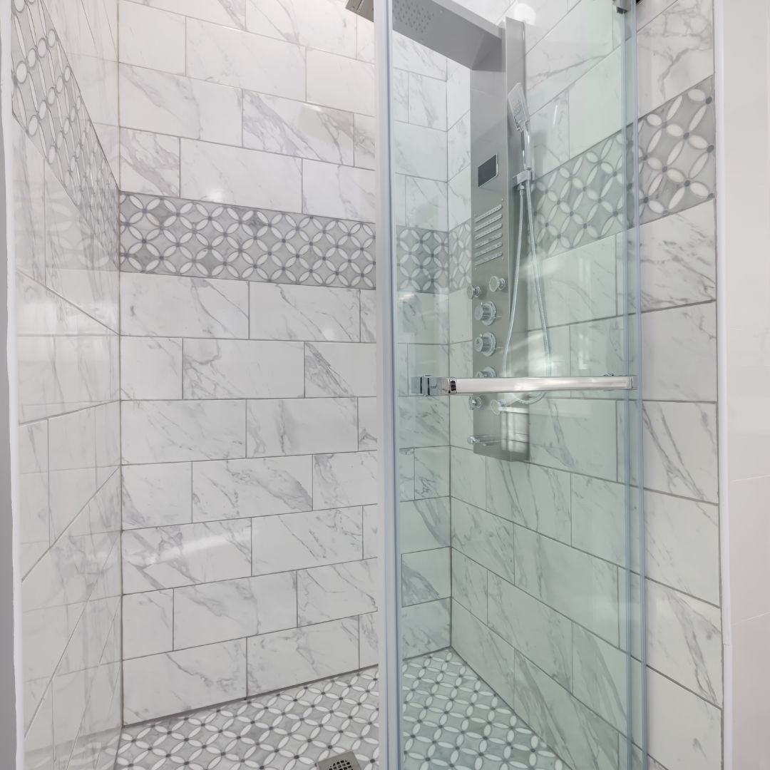Glass shower door