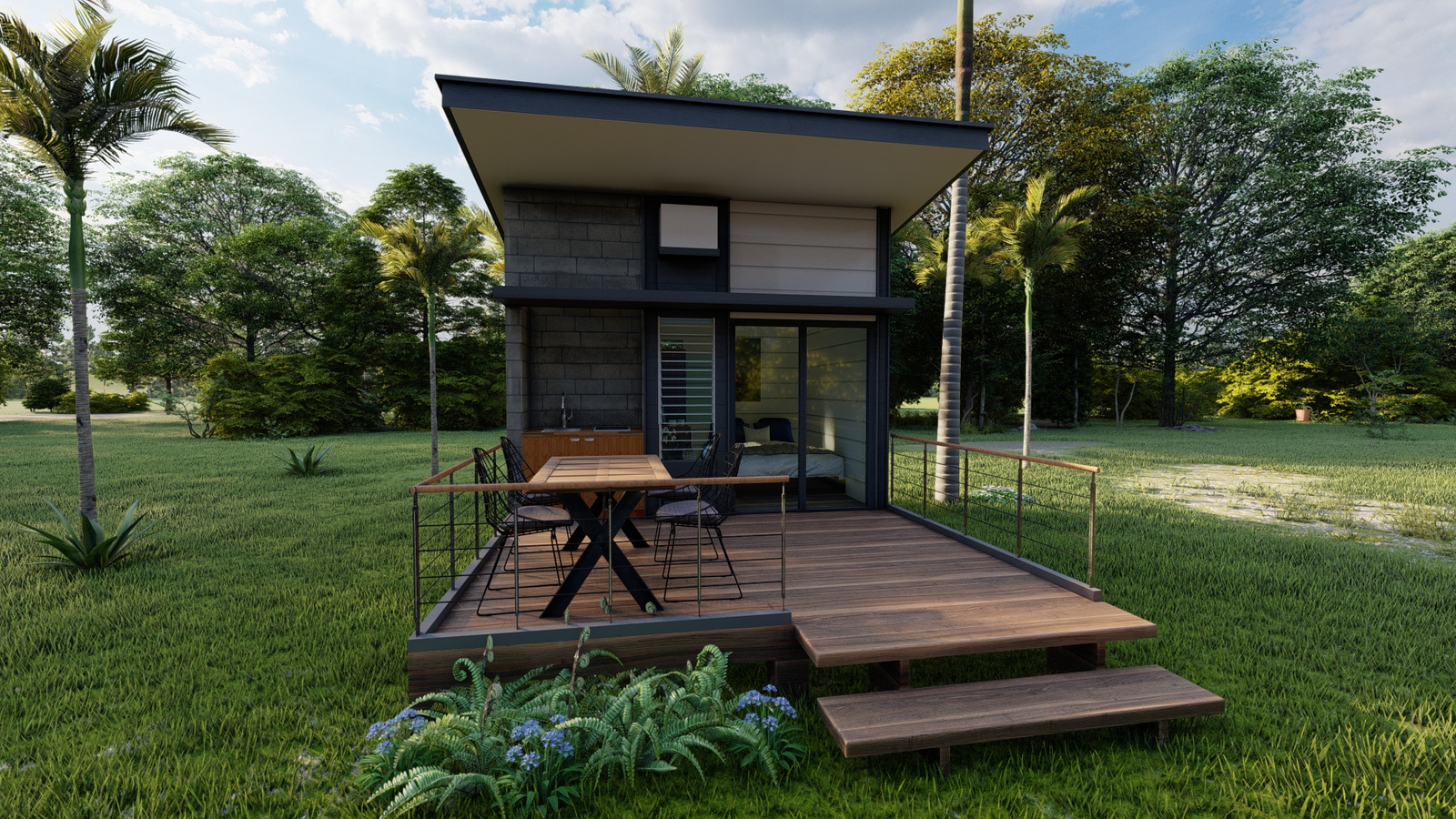 Nice ADU in a tropical setting