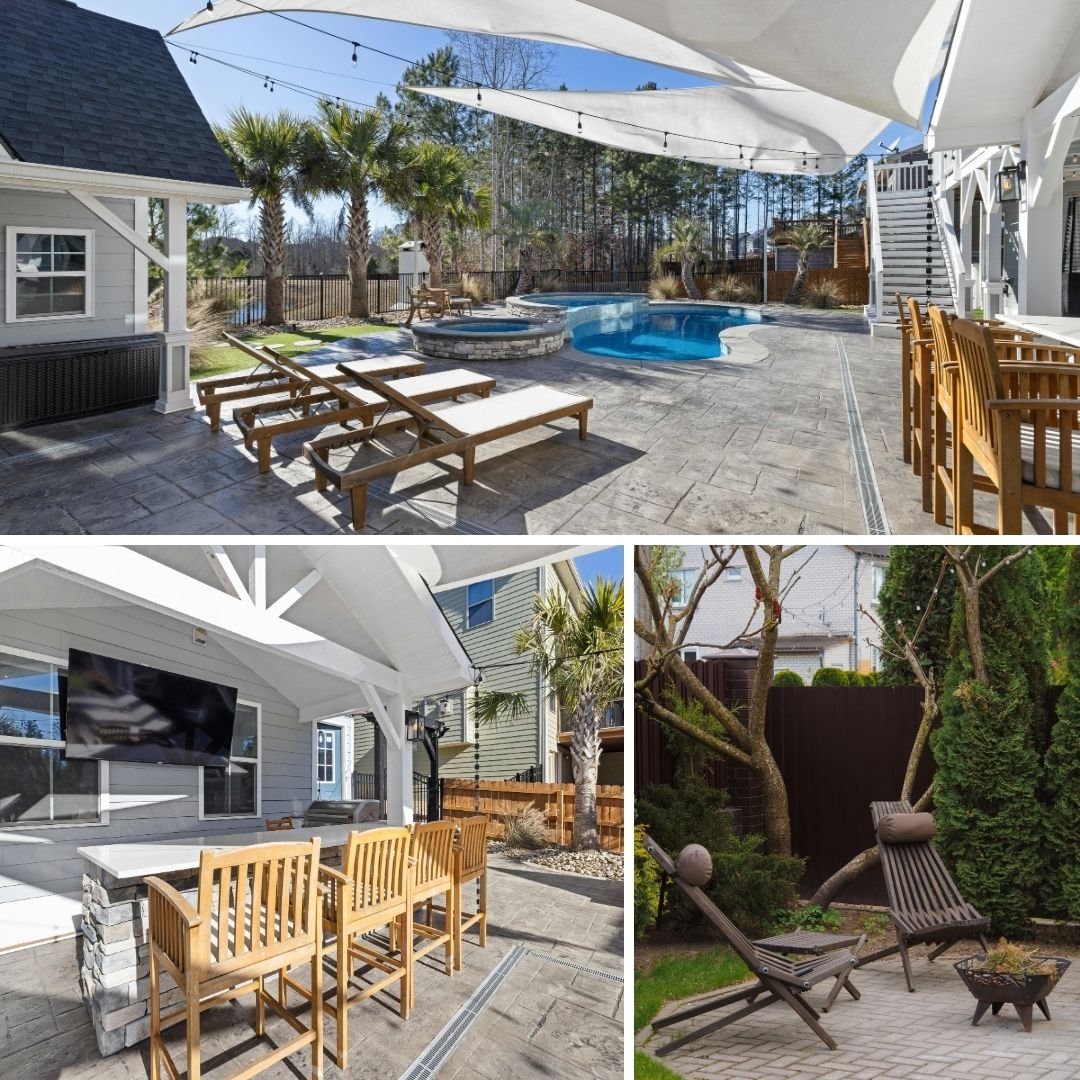 Custom backyard patios