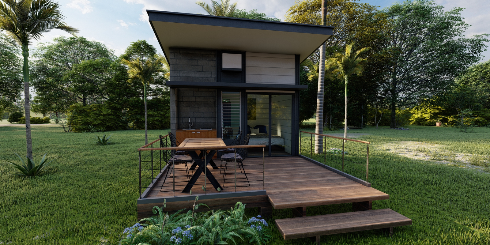 Nice ADU in a tropical setting